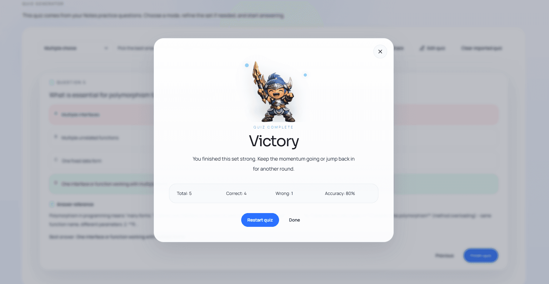 Study Victory Moments
